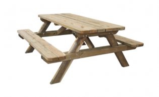 Table de jardin en bois table pour exterieur
